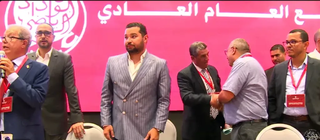 alt= Ibrahim El Asri élu président du WAC