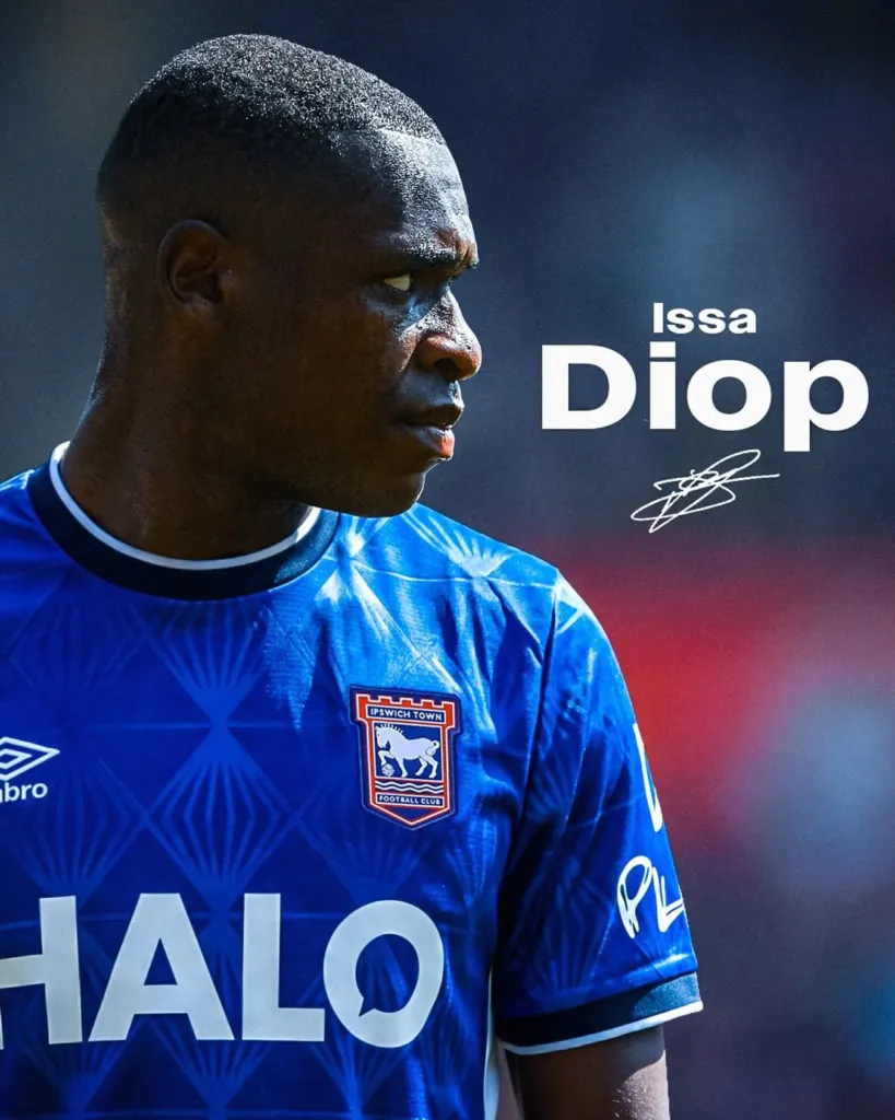 alt= Issa Diop rejoint Ipswich Town