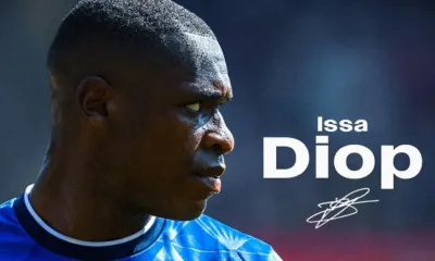 Alt= Issa Diop rejoint Ipswich Town