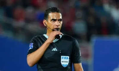 alt= Jalal Jayed désigné 4e arbitre de la petite finale Frabce - Angleterre.