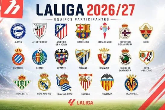Alt= Calendrier LaLiga 2026-2027 : dates, Clasico et affiches à ne pas manquer