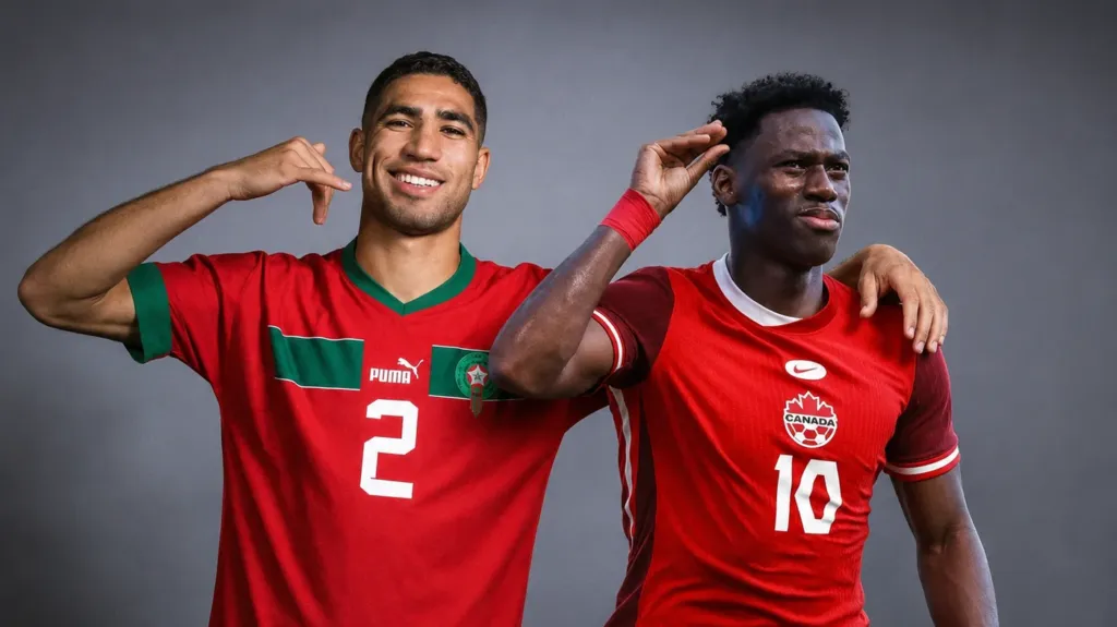 alt= maroc canada Coupe du monde 2026
