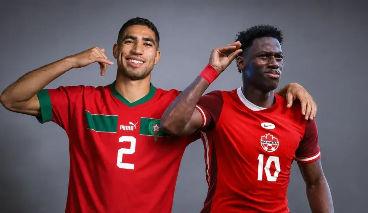 alt= maroc canada Coupe du monde 2026