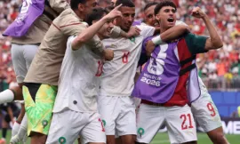 alt= Le Maroc bat le Canada et file en quart de finale