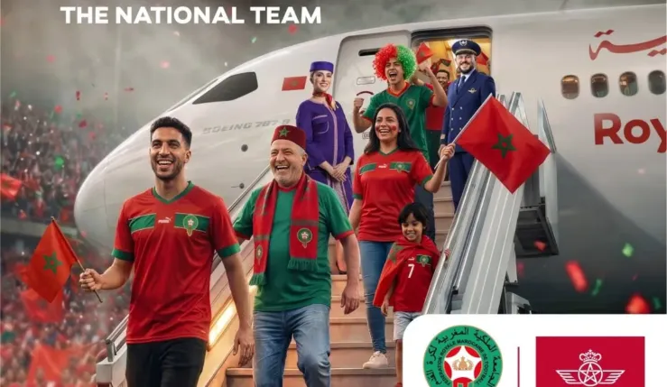 alt= Vols speciaux de la RAM pour Maroc France