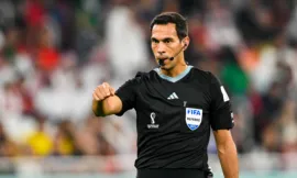 alt= Alt= Facundo Tello arbitre Maroc France