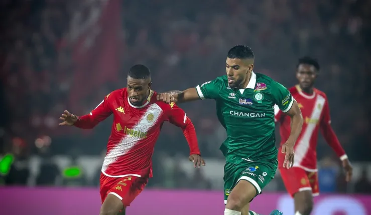 Alt= Raja -WAC : le derby de Casablanca programmé lors de la 11e journée.