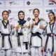 Alt= Farah Touzani Open de Chine de Taekwondo.