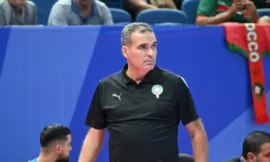 alt= Hicham Dguig réagit au tirage au sort de la CAN futsal.