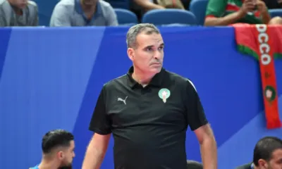 alt= Hicham Dguig réagit au tirage au sort de la CAN futsal.