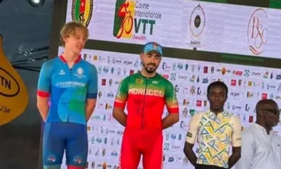 Alt= Ibrahim Essabahy remporte le GP Chantal Biya.