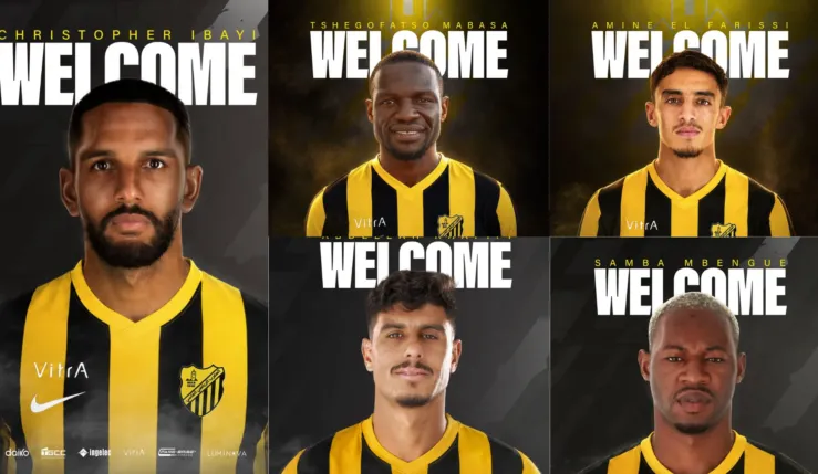 alt= Samba Mbengue et Christopher Ibayi signent au MAS