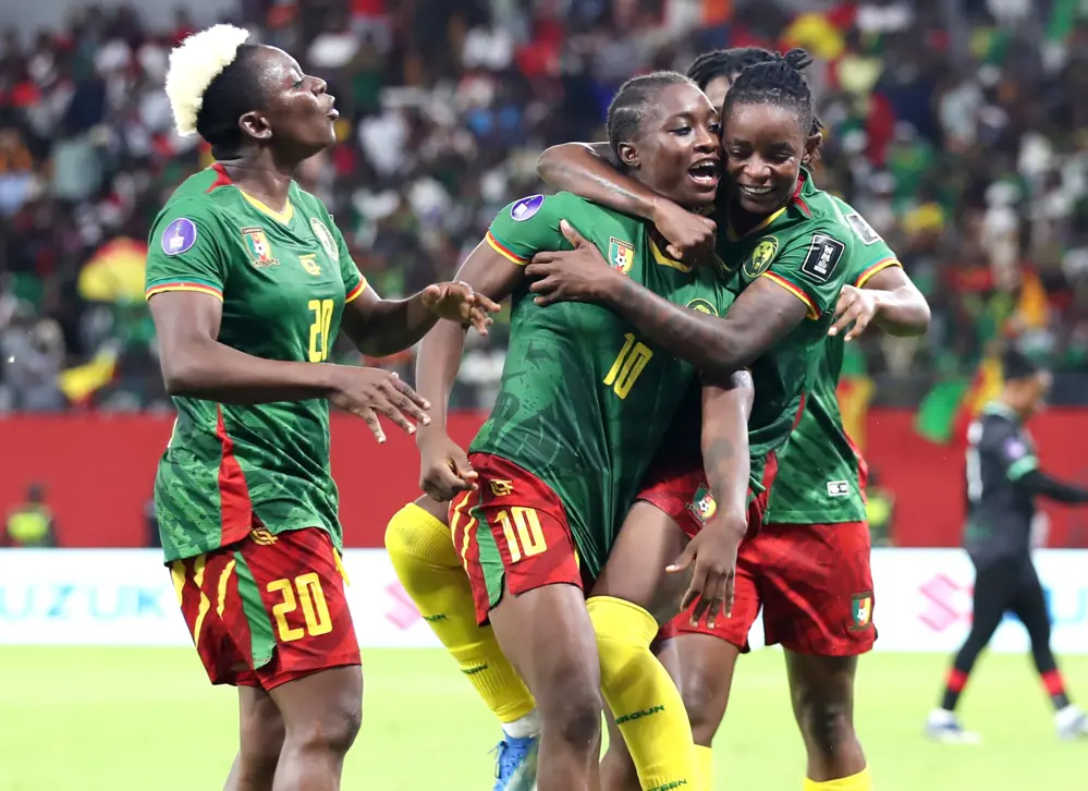 Alt= Cameroun champion d’Afrique féminin