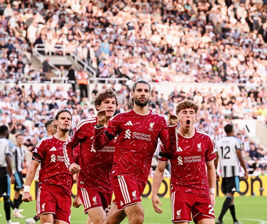 Alt= Liverpool arrache le nul face à Newcastle