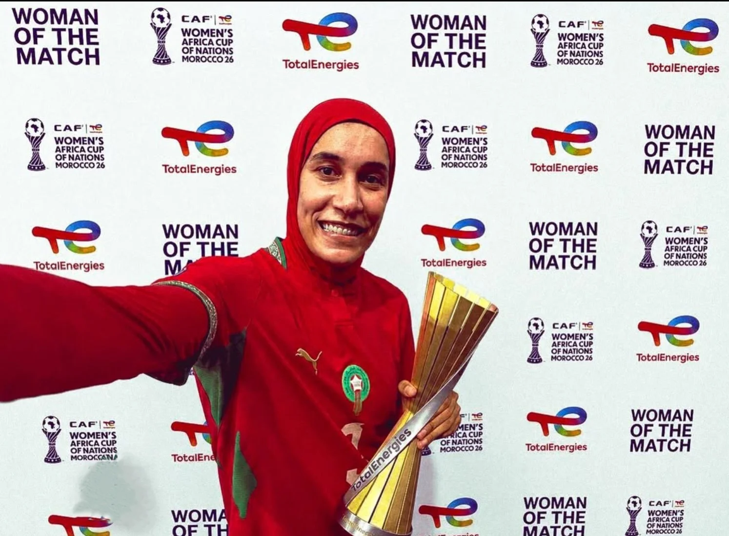CAN féminine 2026 : Nouhaila Benzina élue MVP du match Maroc – Afrique du Sud