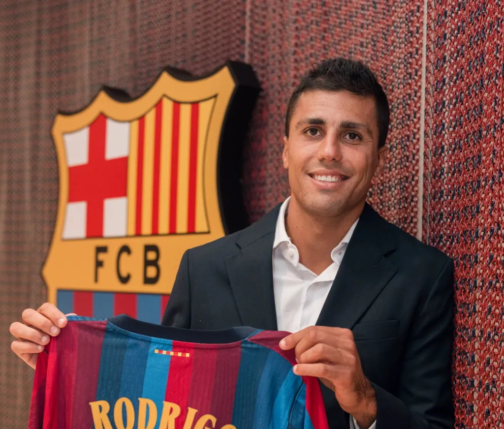 alt= Rodri rejoint le FC Barcelone