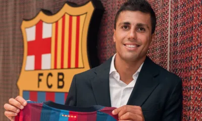 alt= Rodri rejoint le FC Barcelone
