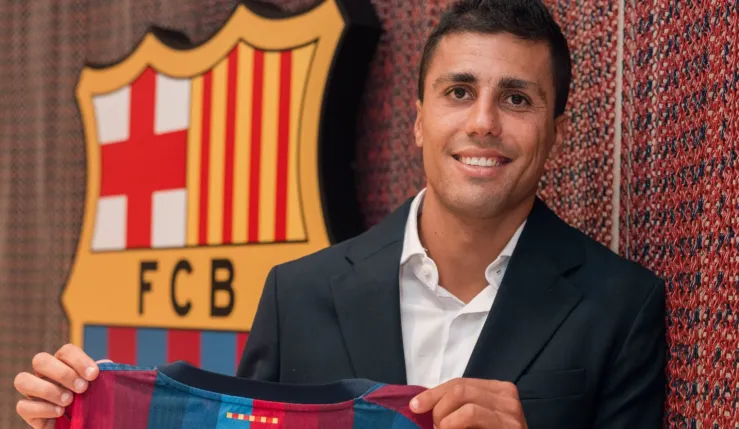 alt= Rodri rejoint le FC Barcelone