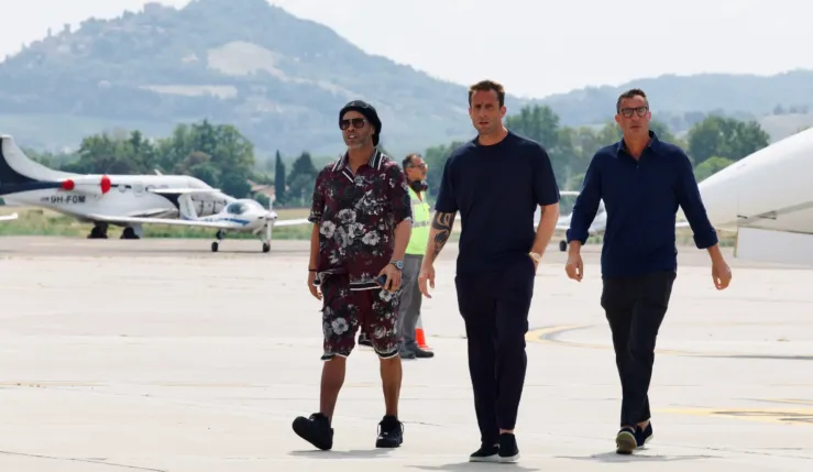 Alt= Ronaldinho à Ravenne FC