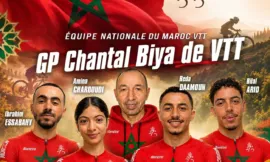 ALT= Le VTT marocain au GP Chantal Biya