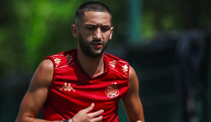 Alt= Ziyech écarté par Paulo Brito : la tension monte au WAC.
