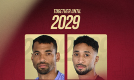 Alt= L'AS FAR prolonge Tagnaouti El Ouadni Mendy Aït Ouarkhane.