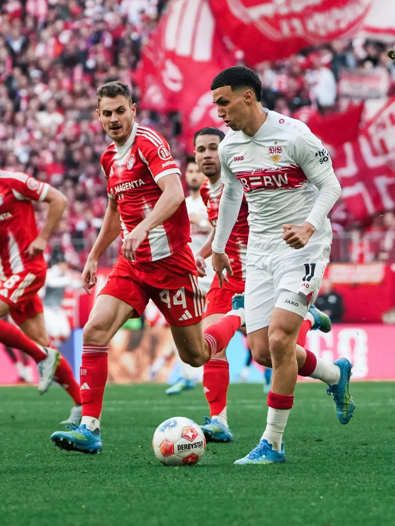 Alt= Bilal El Khannouss reste à Stuttgart