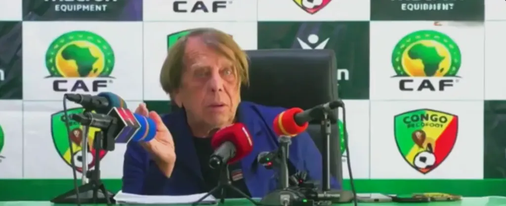 ALT= Claude Le Roy Congo Brazzaville.