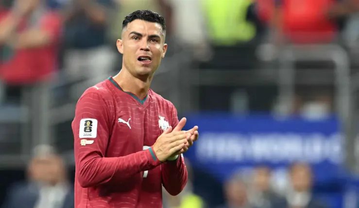ALT= Cristiano Ronaldo quitte sélection portugaise..