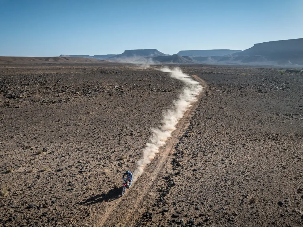ALT= Rallye du Maroc 2026 étape 2. 