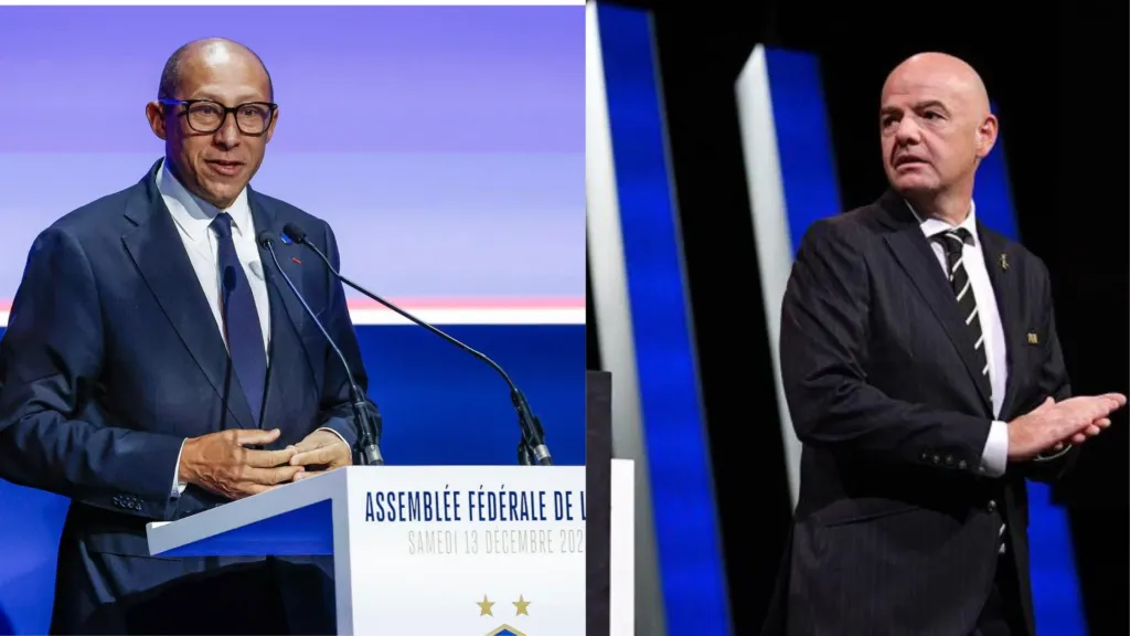 ALT= FFF vs Infantino : Séisme politique ou coup d'épée dans l'eau à la FIFA.