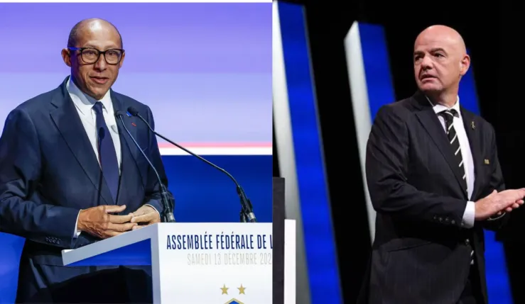 ALT= FFF vs Infantino : Séisme politique ou coup d'épée dans l'eau à la FIFA.