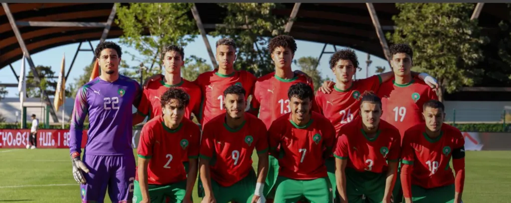 ALT= Maroc U23 liste Jamal Aït Ben Idir.