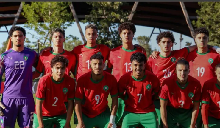 ALT= Maroc U23 liste Jamal Aït Ben Idir.