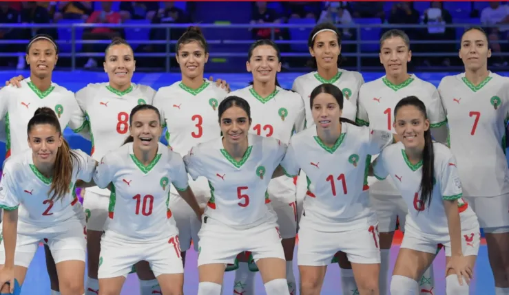 ALT= classement fifa futsal feminin maroc.