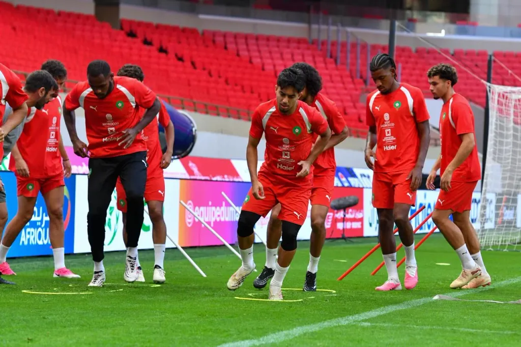 ALT= Maroc Gabon éliminatoires CAN 2027.