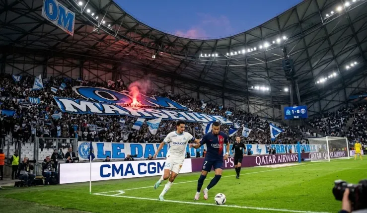 ALT= OM PSG Heure et chaines de diffusion.