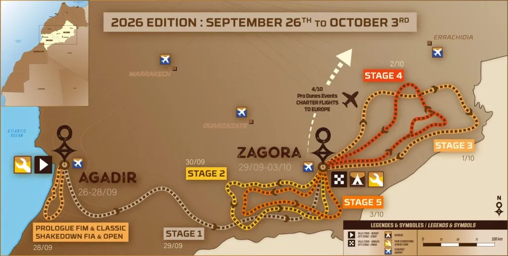 ALT= Rallye OLA Energy du Maroc 2026 : 272 engagés.
