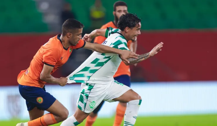 Alt= Raja Berkane Chraïbi offre la victoire aux Verts lors du Tournoi de l'Union Touarga.