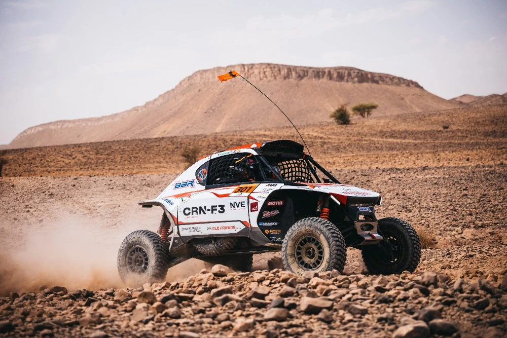 ALT= Rallye du Maroc Brabec Ferreira