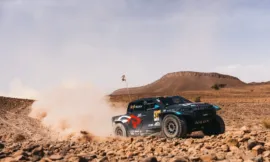 ALT= Rallye du Maroc Brabec Ferreira.
