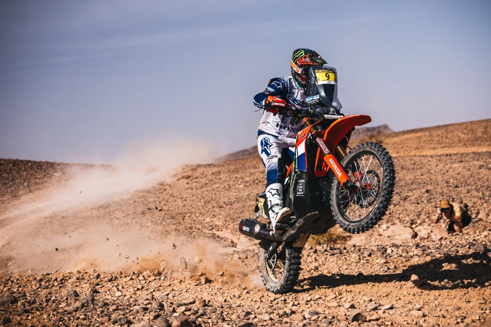 ALT= Rallye du Maroc Brabec Ferreira