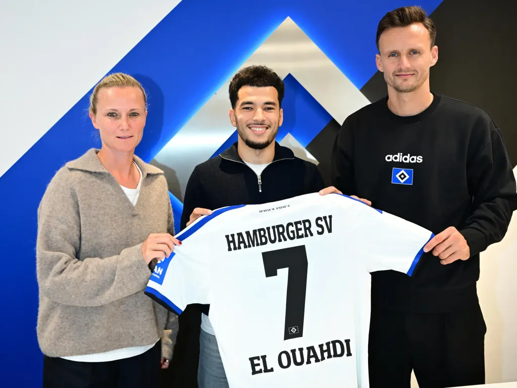 Alt= Zakaria El Ouahdi rejoint Hambourg SV. Il portera le numéro 7.