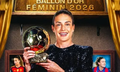ALT= Ballon d Or feminin 2026 Alexia Putellas