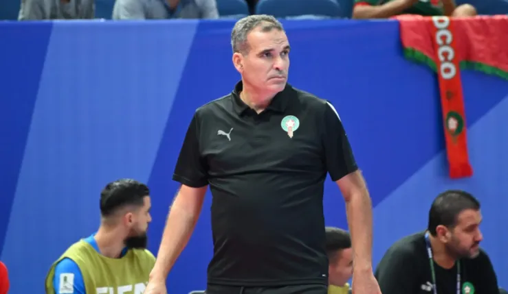 ALT= hicham dguig maroc algerie can futsal.