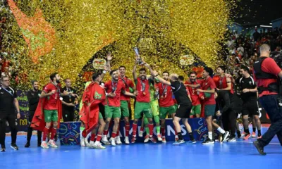 ALT= finale CAN futsal Maroc Angola