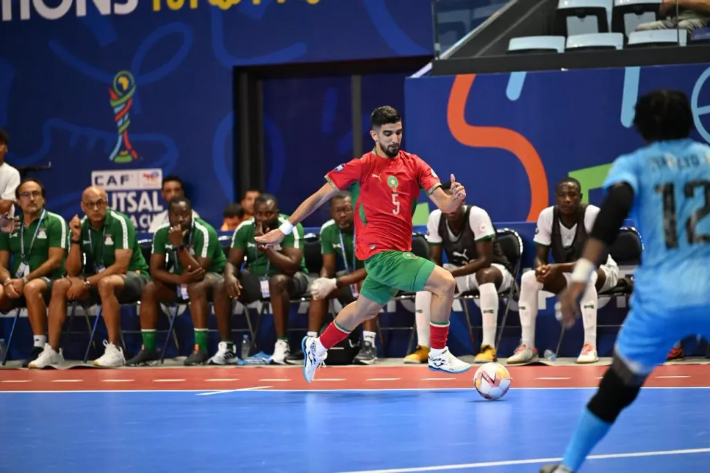 ALT= CAN FUTSAL 2026 Maroc Zambie