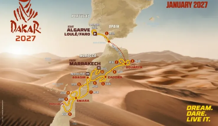 ALT= Dakar 2027 au Maroc