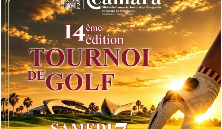 ALT= Golf tournoi de la Chambre de Commerce espagnole.